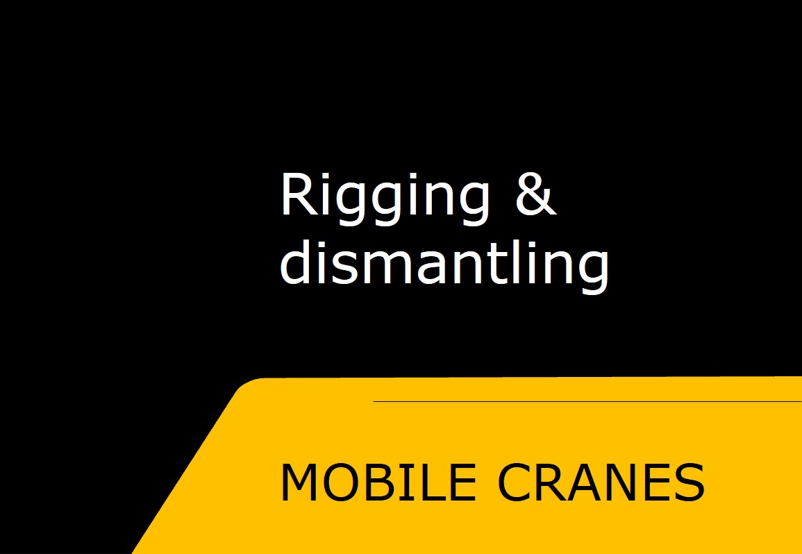 Rigging & dismantling ISO 45001:2018 Certification